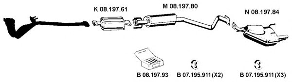 EBERSP?CHER 082399 Exhaust System